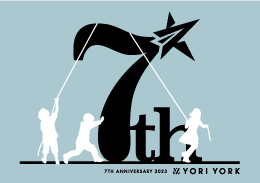Yoriyork　7周年　ロゴ制作　サイト制作　サイト運用　サイト保守　WEBマーケティング　ブランディング　栃木県　関東
